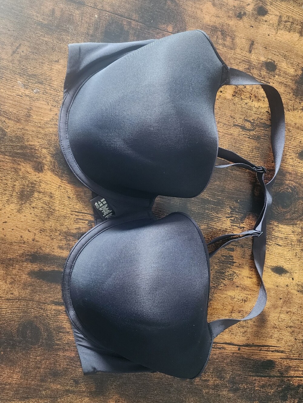 Skims Black Bra 42DD With Convertible Straps